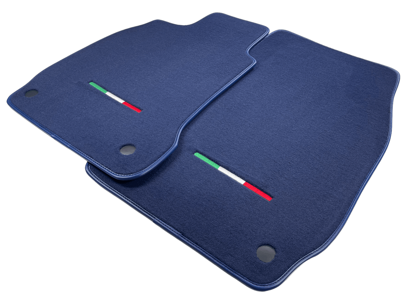 Dark Blue Floor Mats For Maserati Quattroporte IT Edition - AutoWin