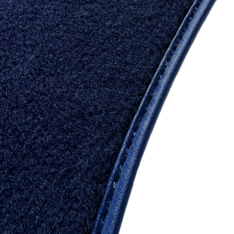 Dark Blue Floor Mats For Mercedes Benz C-Class C205 Coupe Facelift (2018-2023) | Limited Edition - AutoWin