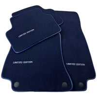Dark Blue Floor Mats For Mercedes Benz CLS-Class C219 (2004-2010) | Limited Edition - AutoWin
