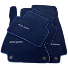 Dark Blue Floor Mats For Mercedes Benz E-Class S213 Estate (2016-2020) | Limited Edition - AutoWin