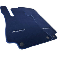 Dark Blue Floor Mats For Mercedes Benz E-Class W212 Sedan (2009-2013) | Limited Edition - AutoWin