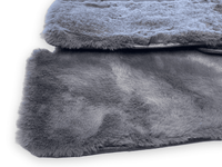 Dark Gray Sheepskin Floor Mats For Rolls Royce Phantom 2003–2016 Er56 Design Brand - AutoWin