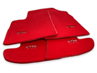 Floor Mats For Bentley Continental GT Red 2003–2011 Er56 Design - AutoWin