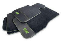 Floor Mats For BMW 1 Series E88 Convertible Carbon Leather Er56 Design - AutoWin