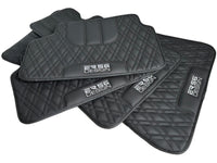 Floor Mats For BMW 1 Series F40 Black Leather Er56 Design - AutoWin