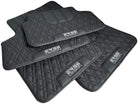 Floor Mats For BMW 4 Series F32 Black Leather Er56 Design - AutoWin