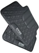 Floor Mats For BMW 5 Series E60 Black Leather Er56 Design - AutoWin