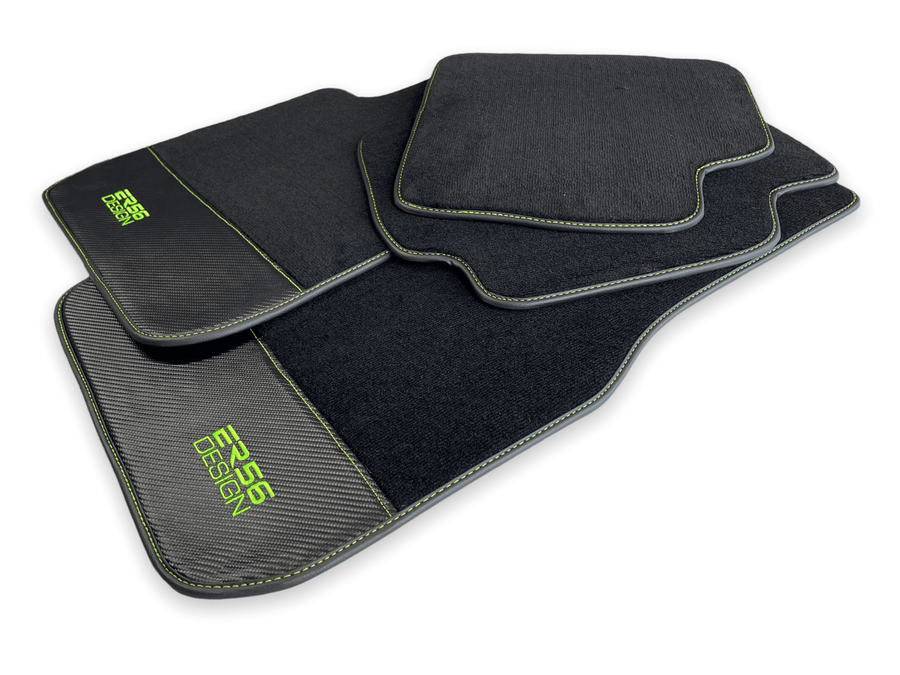 Floor Mats For BMW 6 Series G32 GT Gran Turismo Carbon Leather Er56 Design - AutoWin