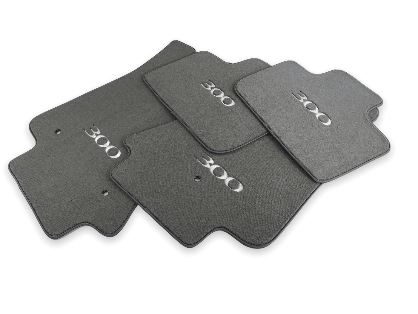 Floor Mats For Chrysler 300C Gray 2011-2022 - AutoWin