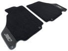 Floor Mats For Ferrari 360 Modena 1999-2005 Black With Alcantara - AutoWin