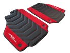 Floor Mats For Ferrari 458 Spider 2012-2015 Leather With Red Alcantara - AutoWin