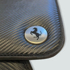 Floor Mats For Ferrari California Convertible 2008-2014 Carbon Fiber Leather - AutoWin