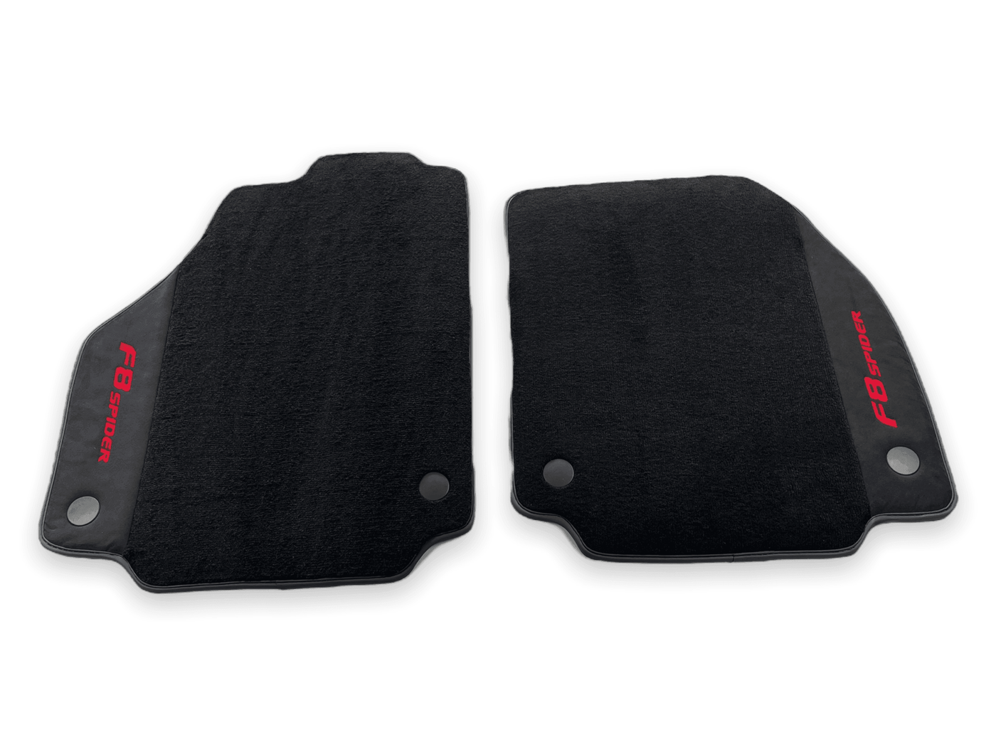 Floor Mats For Ferrari F8 Spider 2019-2022 Red Italian Edition - AutoWin