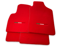 Red Floor Mats for Fiat Ulysse Type 1 (1994-2002) - AutoWin