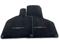 Floor Mats for Lamborghini Huracan With Italian Flag Red Stitch - AutoWin