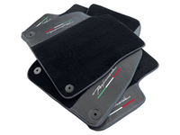 Floor Mats For Lamborghini Urus Performante With Carbon Leather - AutoWin