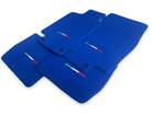 Floor Mats For Maserati GranTurismo (2007-2019) Blue IT Edition - AutoWin