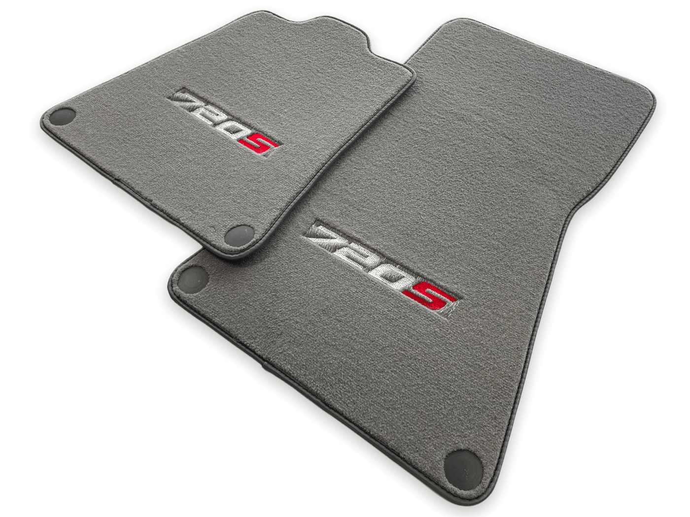 Floor Mats For McLaren 720S Gray Tailored Carpets Set AutoWin - AutoWin