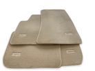 Floor Mats For Rolls Royce Cullinan Rr31 2018-2023 Beige ER56 Design - AutoWin