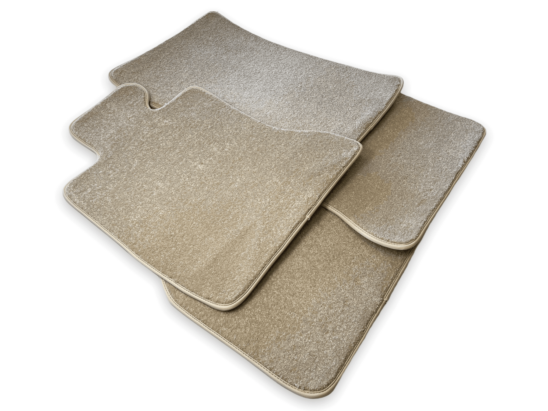 Floor Mats For Rolls Royce Cullinan Rr31 2018-2023 Beige Luxury Quality - AutoWin