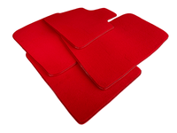 Floor Mats For Rolls Royce Ghost Series II (2021-2024) Red - AutoWin