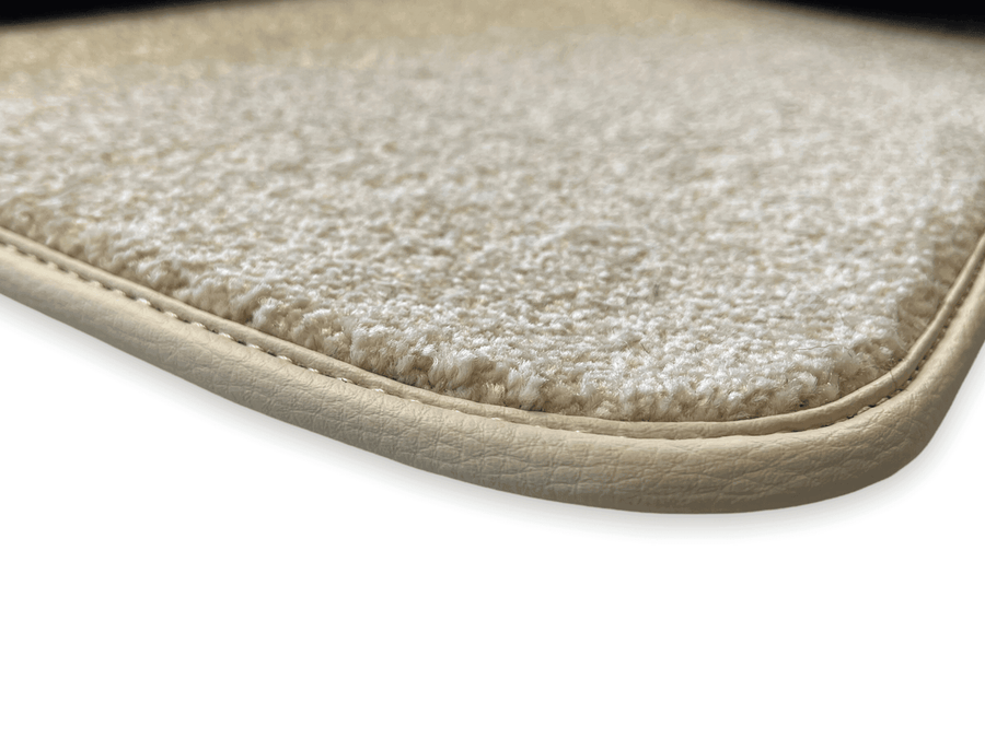 Floor Mats For Rolls Royce Phantom Drophead Coupe 2007–2016 Beige Luxury Quality - AutoWin