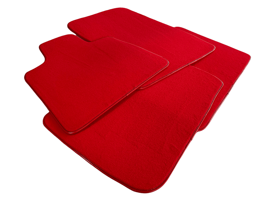 Floor Mats For Rolls Royce Phantom Drophead Coupe 2007–2016 Red - AutoWin