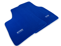 Floor Mats For Tesla Model 3 Blue Tailored Carpets ER56 Design - AutoWin