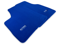 Floor Mats For Tesla Model S Blue Tailored Carpets ER56 Design - AutoWin