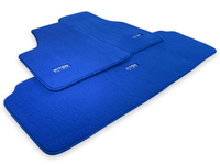 Floor Mats For Tesla Model S Blue Tailored Carpets ER56 Design - AutoWin
