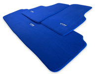 Floor Mats For Tesla Model Y Blue Tailored Carpets ER56 Design - AutoWin