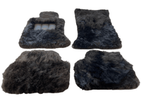 Genuine Sheepskin Floor Mats Rolls Royce Shadow 1965-1977 Er56 Design Brand - AutoWin