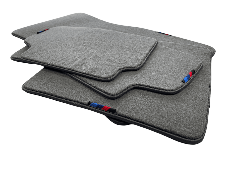 Gray Floor Mats For BMW 4 Series F33 With M Package AutoWin Brand - AutoWin