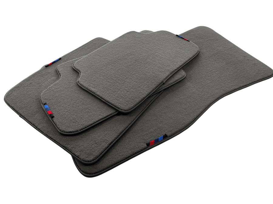 Gray Floor Mats For BMW M3 F80 Series AutoWin Brand - AutoWin