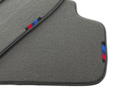 Gray Floor Mats For BMW M5 Series F90 With M Package AutoWin Brand - AutoWin