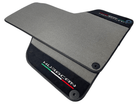 Gray Floor Mats for Lamborghini Huracan With Alcantara Leather - AutoWin