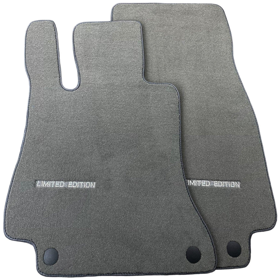 Gray Floor Mats For Mercedes Benz E-Class W213 Sedan (2020-2023) Hybrid | Limited Edition - AutoWin