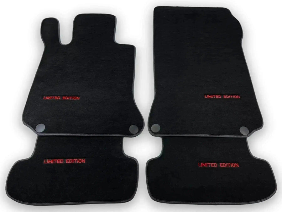 Gray Floor Mats For Mercedes Benz GLK-Class X204 (2012-2015) | Limited Edition - AutoWin