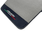 Gray Floor Mats Lamborghini Diablo 1990-2001 Alcantara Leather - AutoWin