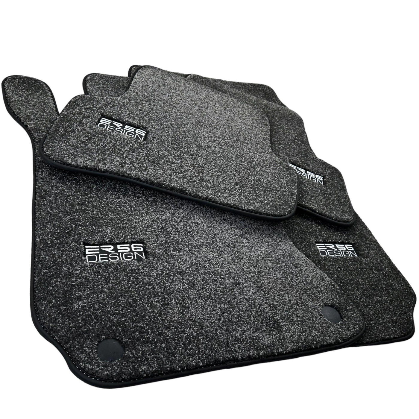 Gray Luxury Floor Mats For Mercedes Benz C-Class W202 Sedan (1993-2000) | ER56 Design - AutoWin