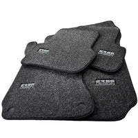 Gray Luxury Floor Mats For Mercedes Benz CLK-Class A208 Convertible (1998-2003) | ER56 Design - AutoWin