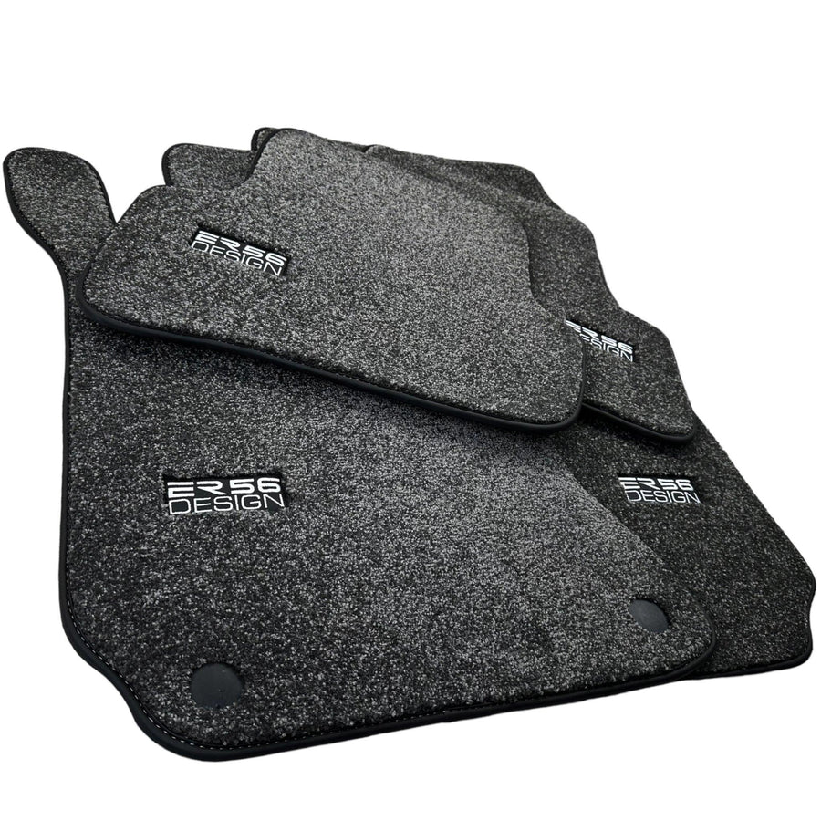 Gray Luxury Floor Mats For Mercedes Benz GLE-Class C167 Coupe (2020-2023) | ER56 Design - AutoWin