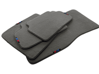Gray Mats For BMW 3 Series E46 4-door Sedan With M Package AutoWin Brand - AutoWin