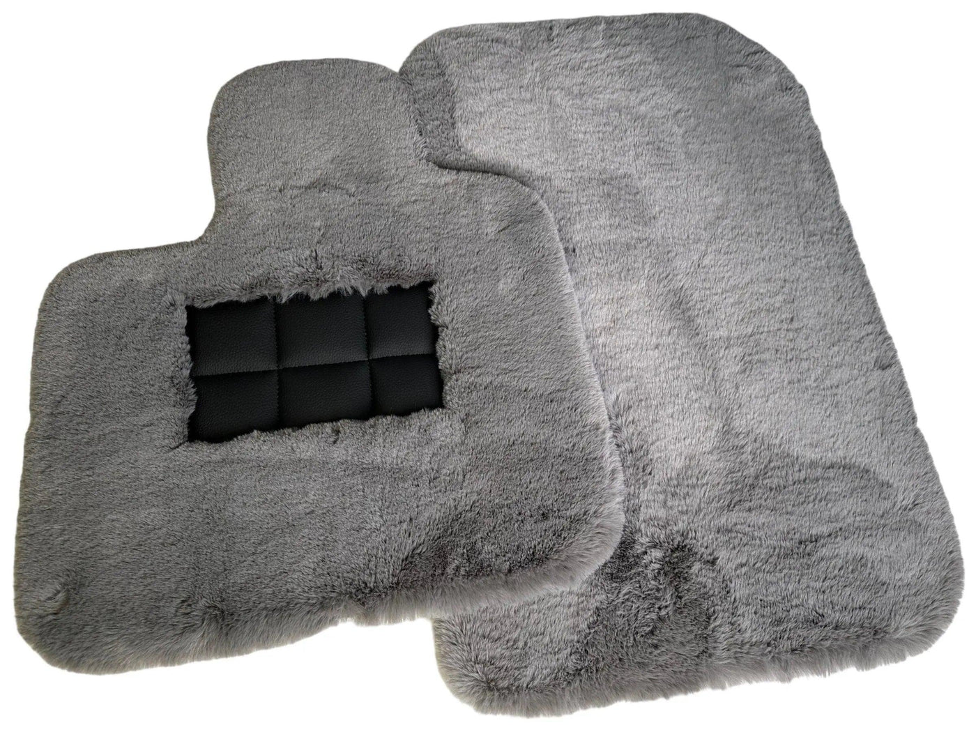 Gray Sheepskin Floor Mats For Bentley Flying Spur (2013-2019) Er56 Design Brand - AutoWin