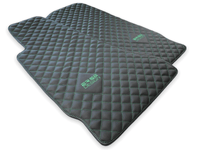 Leather Floor Mats For Aston Martin DB9 (2004-2016) ER56 Design - AutoWin