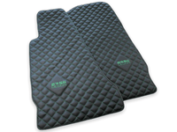 Leather Floor Mats For Aston Martin V8 Vantage (2005–2023) ER56 Design - AutoWin