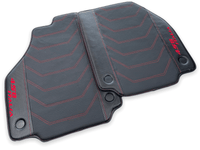 Leather Floor Mats For Ferrari 458 Italia 2009-2015 With Carbon Fiber - AutoWin