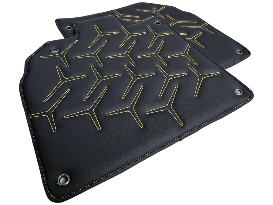 Leather Floor Mats for Lamborghini Aventador SV - AutoWin