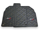 Leather Floor Mats for Lamborghini Aventador SVJ Limited Edition - AutoWin