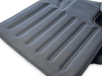 Leather Floor Mats For Rolls Royce Black Badge Ghost Series II (2021-2024) Black - AutoWin